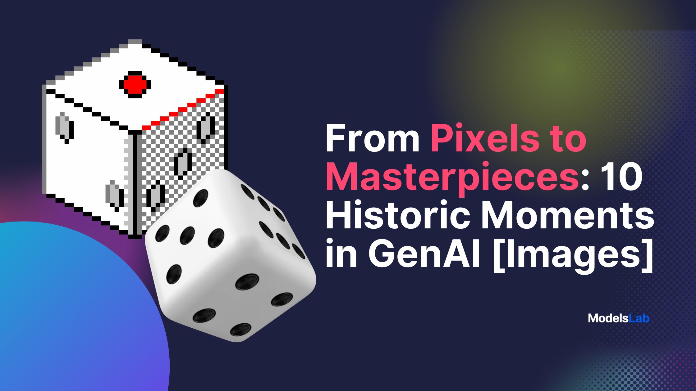 From Pixels to Masterpieces: 10 Historic Moments in AI Image Generation