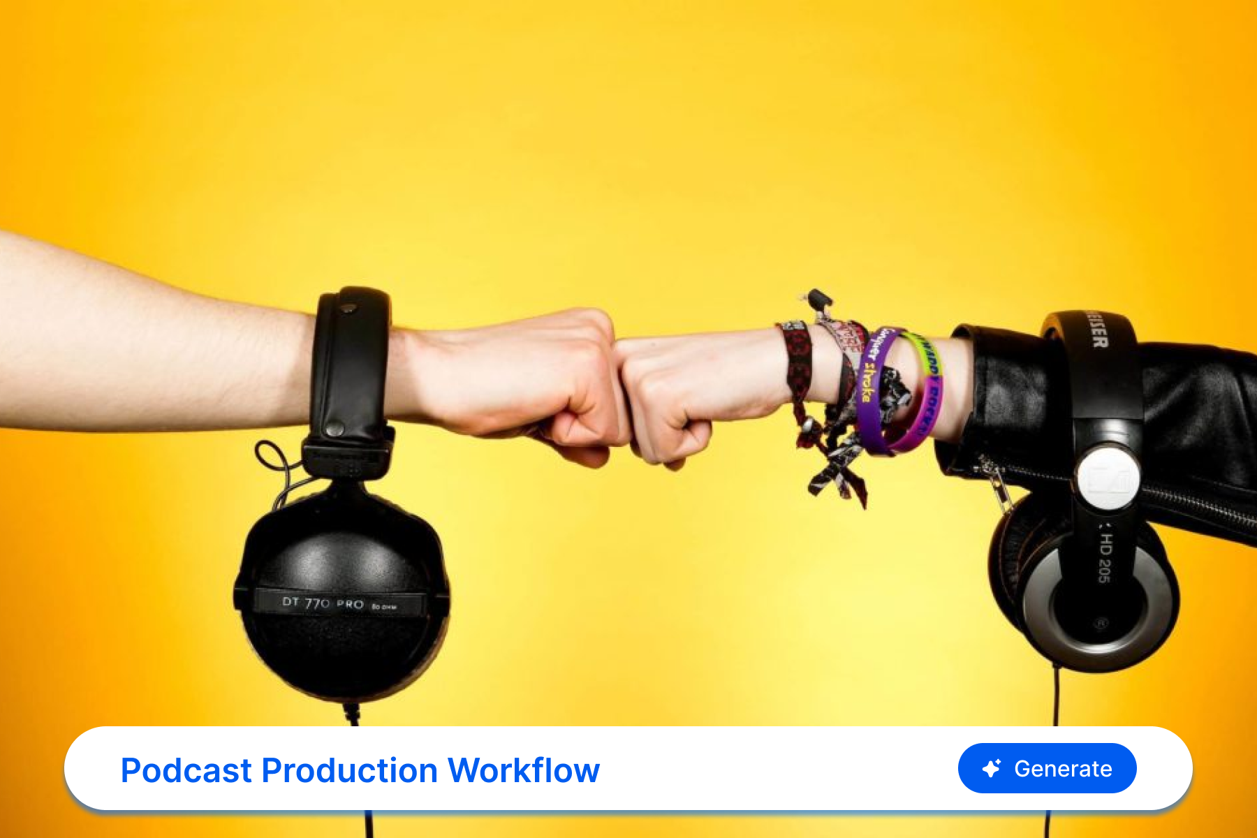 Podcast Production Workflow