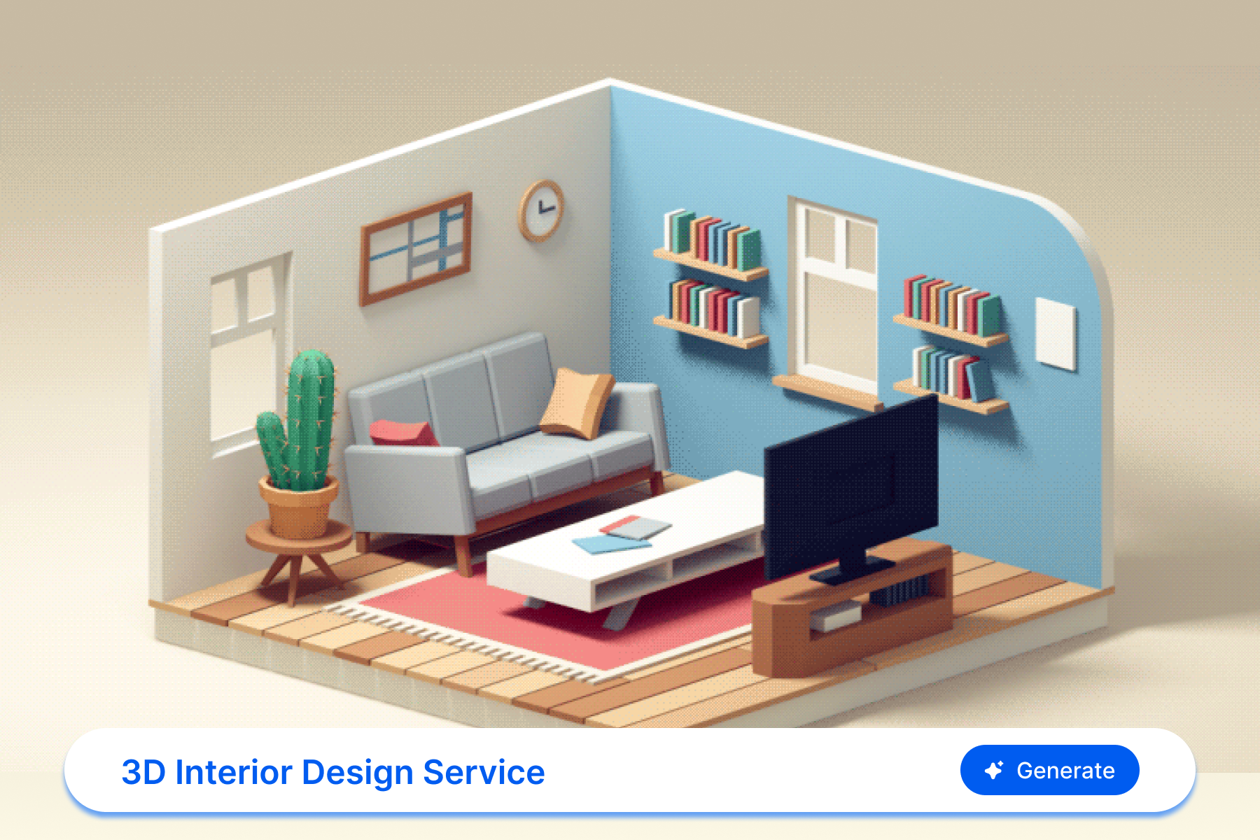 3D Interior Design Service